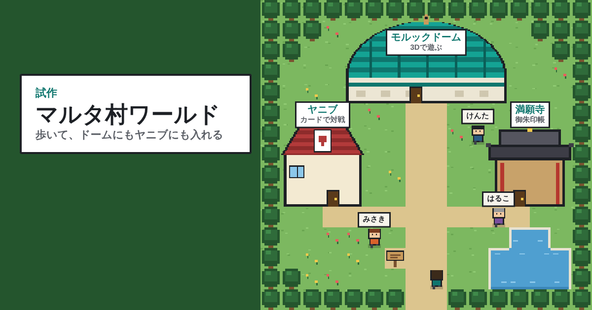 マルタ村の地図